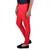 Light Red Plain Cotton  Lycra Leggings