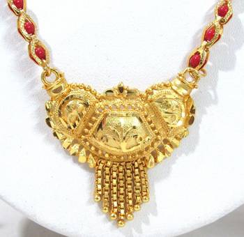Gold Plated Alloy Mangalsutra 4
