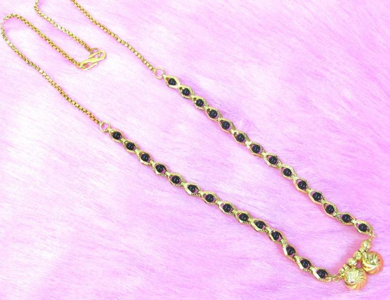 Gold Plated Alloy Mangalsutra
