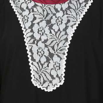 Multicolor printed polyester stitched islamic abaya 7