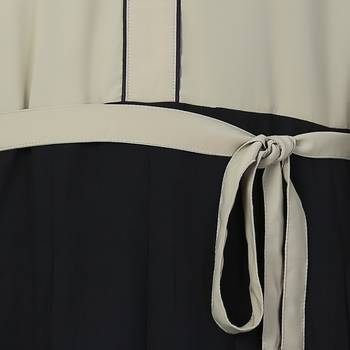 Multicolor plain polyester stitched islamic abaya 7