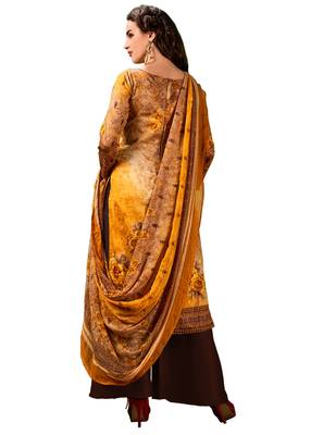 Multicolor Embroidered Cotton Salwar With Dupatta 2