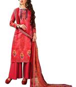 Multicolor Printed Cotton Salwar With Dupatta