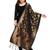 Black Woven Banarasi Designer Party Wear Stole And Dupattas