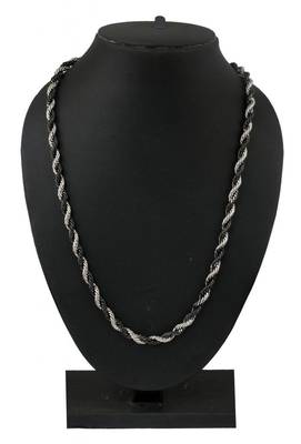 stainless steel gold plated silky snake Herringbone cha 2