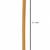 stainless steel gold plated thick heavy long popcorn cha