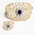Gold Plated Heavy American diamond Bracelet & Ring Combo for Women