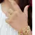 Gold Plated Heavy American diamond Bracelet & Ring Combo for Women