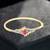 Gold Plated Heavy American diamond Bracelet for Women