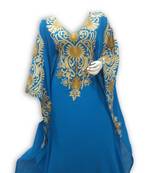Phirozy Georgette Embroidered Stitched Islamic Kaftan