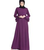Purple Plain Nida Islamic Abaya