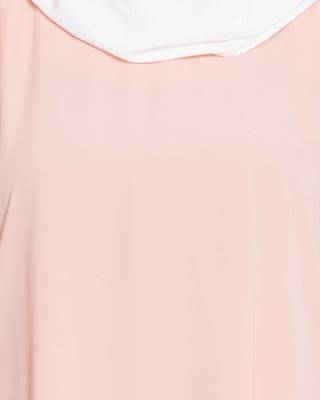 Pink Plain Nida Islamic Abaya 5
