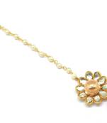 Gold  Brass Maang Tikka