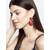 Red emerald   earrings
