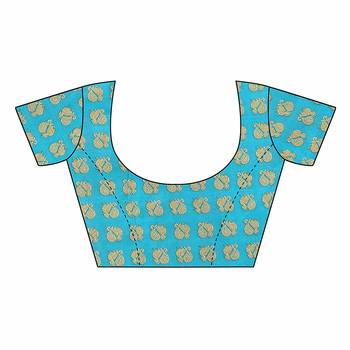 Multicolour printed Mysore art silk saree pack of-2 saree with blouse 4