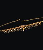 Gold Color Imitation Pearl Kamarband For Women