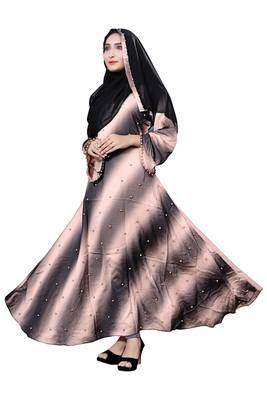 Multi Color Nida Abaya Burkha With Hijab Dupatta For Women 2