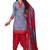 Multicolor Printed Synthetic Unstitched Salwar Kameez With Dupatta