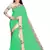 Green Embroidered Chiffon Saree With Blouse