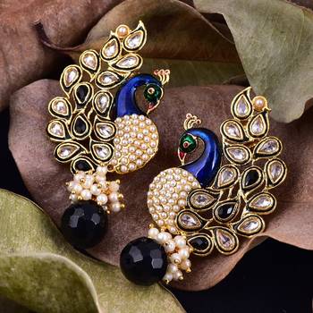 Multicolor pearl earrings 1