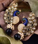 Multicolor pearl earrings