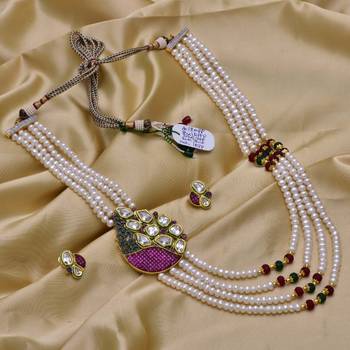 White pearl necklace-sets 1