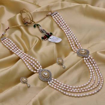 White pearl necklace-sets 1