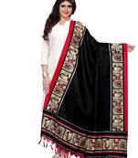 Black Color Bhagalpuri Printed Women's Dupatta