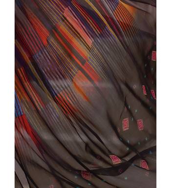 Red Satin Cotton Printed & Embroidered Women's Palazzo Suit 6