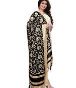 Black Color Bhagalpuri Printed Women'S Dupatta