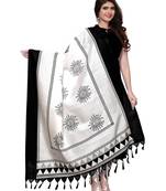 Black Color Bhagalpuri Printed Women'S Dupatta