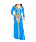 Phirozy Embroidered Georgette Islamic Kaftans With Zari & Stone Work