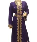 Phirozy Embroidered Georgette Islamic Kaftans With Zari & Stone Work