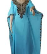 Phirozy Embroidered Georgette Islamic Kaftans With Zari & Stone Work