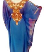 Phirozy Embroidered Georgette Islamic Kaftans With Zari & Stone Work
