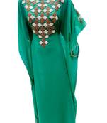 Phirozy Embroidered Georgette Islamic Kaftans With Zari & Stone Work