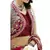 Multicolor Net Jequard And  Satin  And Dupatta  Faux Chiffon Embroidered Work Unstitched Lehenga Choli