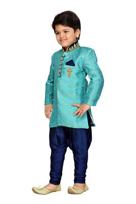 Kids Sherwani with Pyjama Set 3