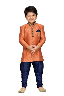 Kids Sherwani with Pyjama Set 1