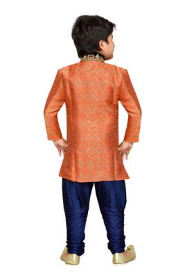 Kids Sherwani with Pyjama Set 4