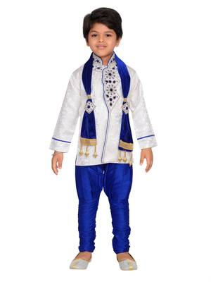 Kids Sherwani with Pyjama Set 1