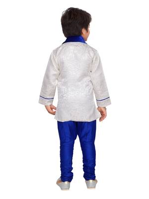 Kids Sherwani with Pyjama Set 4