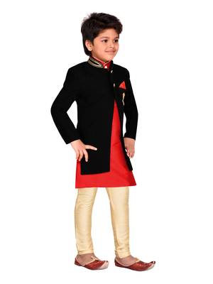 Kids Sherwani with Pyjama Set 2