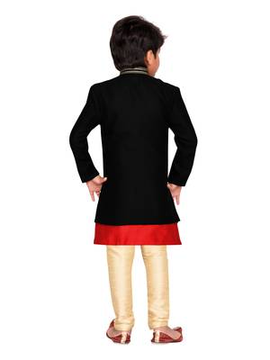 Kids Sherwani with Pyjama Set 4