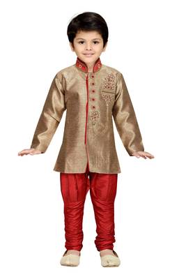 Kids Sherwani with Pyjama Set 1