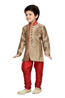 Kids Sherwani with Pyjama Set 3