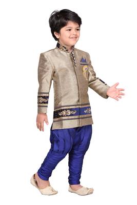 Kids Sherwani with Pyjama Set 3