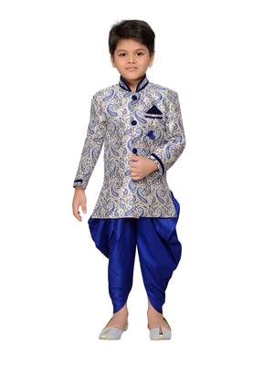Kids Sherwani with Dhoti Set 1