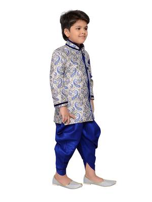 Kids Sherwani with Dhoti Set 2