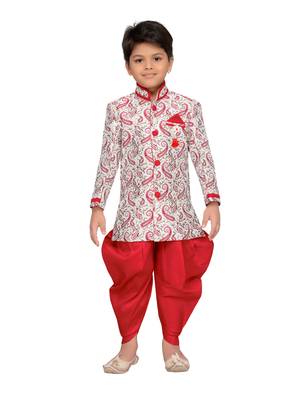 Kids Sherwani with Dhoti Set 1